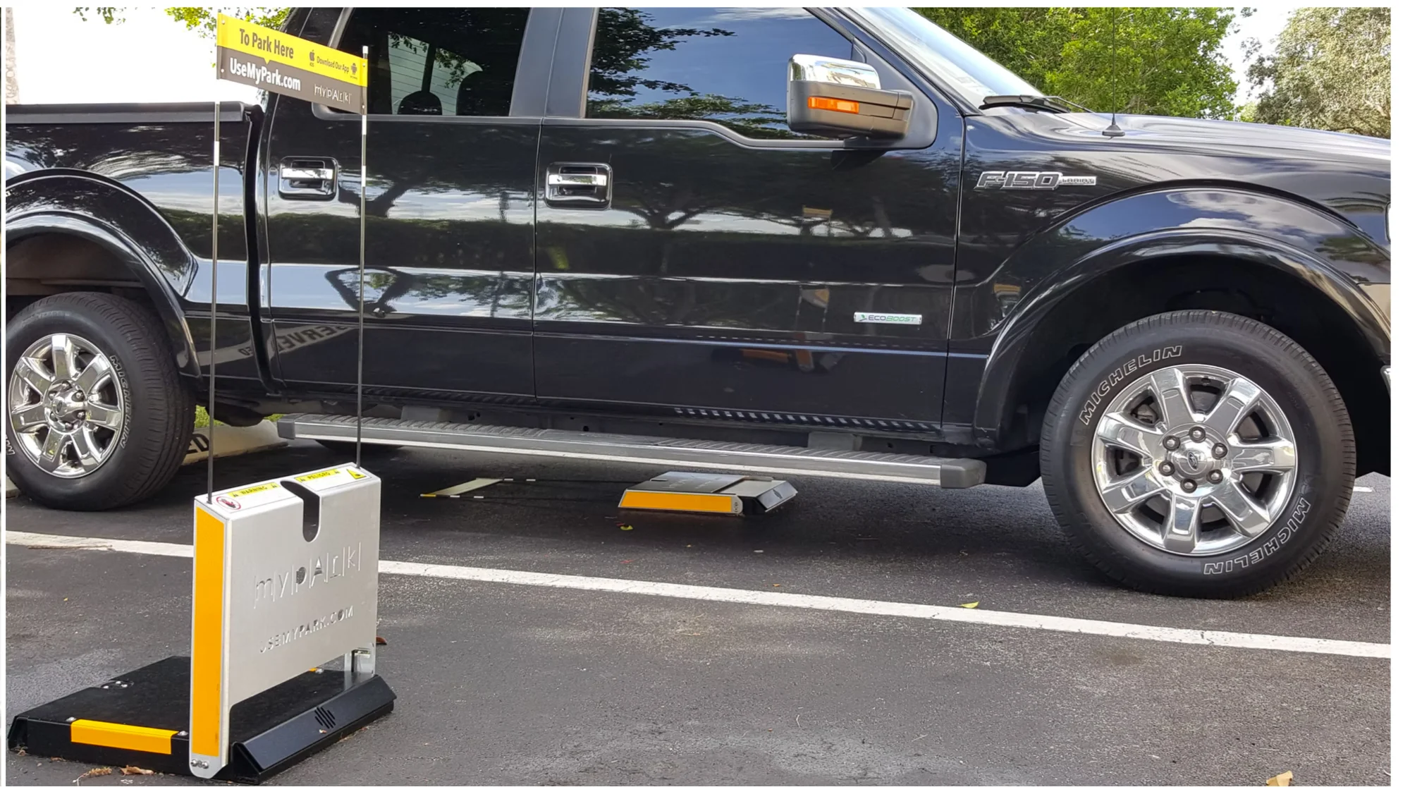 MyPark device with F-150